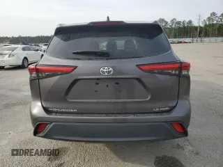 2022 Toyota Highlander LE z VIN 5TDBZRBHXNS566239, wystawiony jako Copart lot #49960015 z przebiegiem 47 997 mil mil oraz Szkoda całkowita • Salvage title. Historia ofert i sprzedaży dostępna na DreamBid. Obrazek 6.