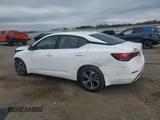 2020 Nissan Sentra SV with VIN 3N1AB8CV9LY267140, listed as a Copart auction lot 51565455 with 63,256 mi miles and Salvage Title. Bid and sale history available at DreamBid. Image 2.