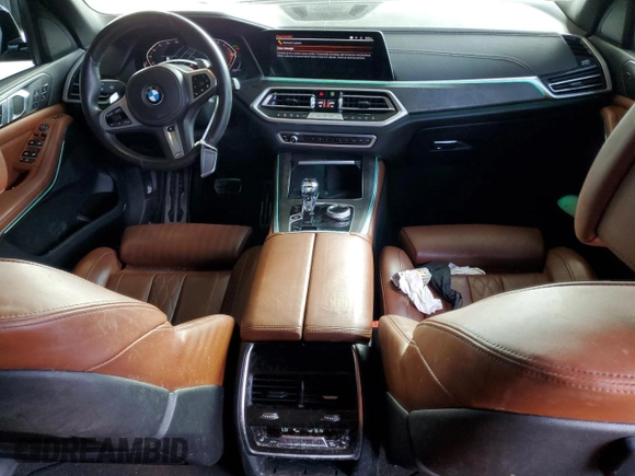 2022 BMW X5 xDrive40i with VIN 5UXCR6C0XN9M08766, listed as a Copart auction lot 51987215 with 30,997 mi miles and Salvage Title. Bid and sale history available at DreamBid. Image 8.
