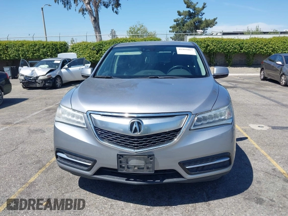 2016 Acura MDX w/Tech with VIN 5FRYD4H42GB030732, listed as a IAAI auction lot 41993867 with 152,279 mi miles. Bid and sale history available at carsss.com. Image 13.