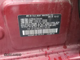 2012 Subaru Impreza Special Sports Limited с VIN JF1GPAR6XCH226520, выставлен на аукционе Copart как лот 56603245 с пробегом 128 561 миль миль и Списание • Salvage title. История ставок и продаж доступна на DreamBid. Изображение 12.