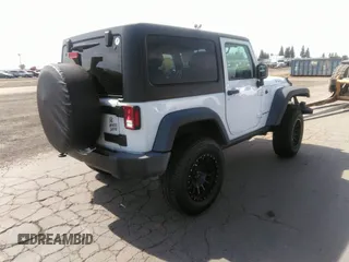 2016 Jeep Wrangler Sport with VIN 1C4AJWAG2GL280156, listed as a IAAI auction lot 42202881 with 55,942 mi miles and . Bid and sale history available at carsss.com. Image 4.