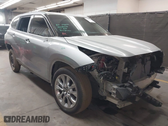 2023 Toyota Highlander L z VIN 5TDKDRBH5PS519850, wystawiony jako IAAI lot #42068525 z przebiegiem 31 367 mil mil oraz . Historia ofert i sprzedaży dostępna na DreamBid. Obrazek 1.