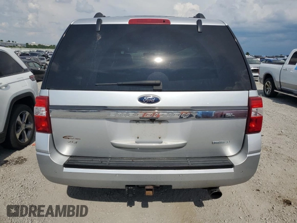 2017 Ford Expedition Max XLT с VIN 1FMJK1HT3HEA72131, выставлен на аукционе Copart как лот 62803985 с пробегом 128 660 миль миль и Списание • Salvage title. История ставок и продаж доступна на DreamBid. Изображение 6.