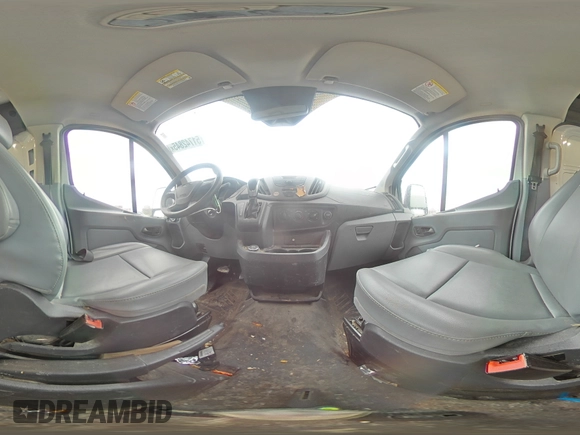 2017 Ford Transit with VIN 1FTYE1ZMXHKA66443, listed as a Copart auction lot 51742845 with 90,808 mi miles and Salvage title. Bid and sale history available at DreamBid. Image 14.