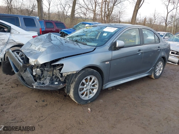 2013 Mitsubishi Lancer ES with VIN JA32U2FU0DU023200, listed as a IAAI auction lot 41194146 with 152416 miles. Bid and sale history available at carsss.com. Image 17.