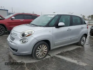 2014 FIAT 500L Easy with VIN ZFBCFABH8EZ022483, listed as a Copart auction lot 43144415 with 81,490 mi miles and Clean Title. Bid and sale history available at DreamBid. Image 1.