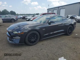2022 Ford Mustang GT z VIN 1FA6P8CF3N5147319, wystawiony jako Copart lot #65261665 z przebiegiem 8 067 mil mil oraz Szkoda całkowita • Salvage title. Historia ofert i sprzedaży dostępna na DreamBid. Obrazek 1.