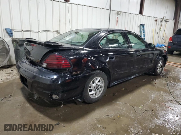 2004 Pontiac Grand Am SE with VIN 1G2NE52F94C180674, listed as a Copart auction lot 82090394 with 48,652 mi miles and Salvage Title. Bid and sale history available at carsss.com. Image 3.