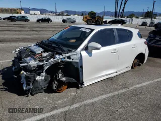 2017 Lexus CT 200h with VIN JTHKD5BH1H2284265, listed as a Copart auction lot 49106175 with Not provided miles and Salvage title. Bid and sale history available at DreamBid. Image 1.