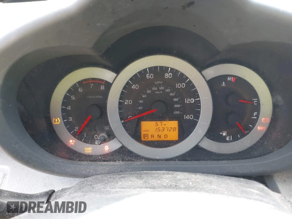2012 Toyota RAV4 with VIN 2T3BF4DV9CW198145, listed as a IAAI auction lot 42047408 with 153,728 mi miles. Bid and sale history available at carsss.com. Image 7.