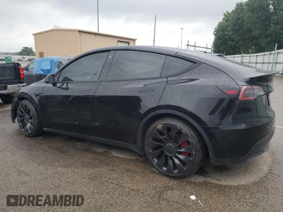 2022 Tesla Model Y Performance с VIN 7SAYGDEF5NF554018, выставлен на аукционе Copart как лот 65062185 с пробегом Не указан миль и Списание • Salvage title. История ставок и продаж доступна на DreamBid. Изображение 2.