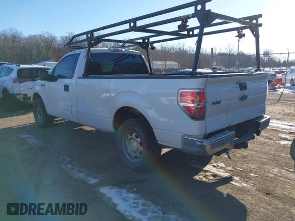 2013 Ford F-150 XL with VIN 1FTNF1CF1DKD43758, listed as a IAAI auction lot 41303698 with 155,646 mi miles. Bid and sale history available at carsss.com. Image 3.