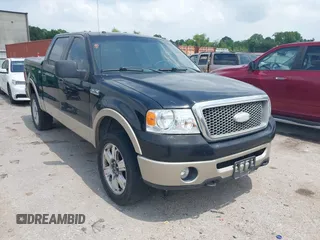 2007 Ford F-150 XLT with VIN 1FTPW14V27FB42303, listed as a IAAI auction lot 42433990 with 174,205 mi miles and . Bid and sale history available at DreamBid. Image 1.