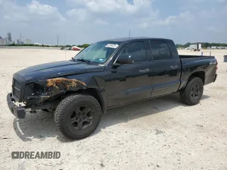 2007 Dodge Dakota SLT with VIN 1D7HW48K97S129325, listed as a Copart auction lot 55304415 with 125,506 mi miles and Clean Title. Bid and sale history available at carsss.com. Image 1.