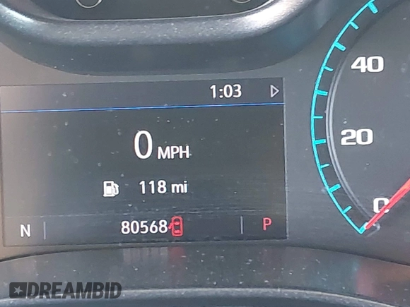 2019 Chevrolet Colorado 2WD LT with VIN 1GCGSCEN2K1103707, listed as a IAAI auction lot 42132449 with 80,568 mi miles and . Bid and sale history available at DreamBid. Image 15.