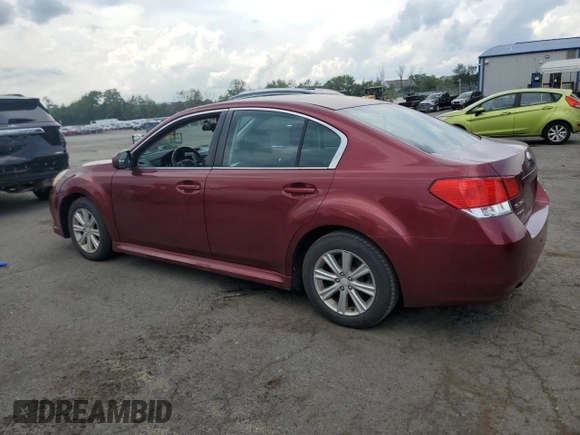 2012 Subaru Legacy Premium with VIN 4S3BMBC60C3003931, listed as a Copart auction lot 65114695 with 136,199 mi miles and Salvage title. Bid and sale history available at DreamBid. Image 2.