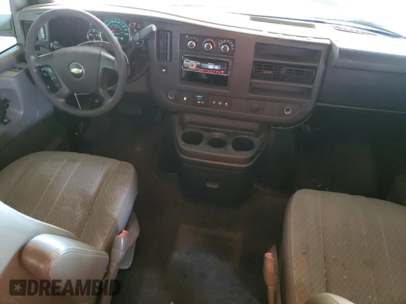 2012 Chevrolet Express Passenger 1LT with VIN 1GAZG1FG7C1123301, listed as a Copart auction lot 57155095 with 162,248 mi miles and Clean title. Bid and sale history available at DreamBid. Image 8.