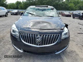 2016 Buick Regal Premium II with VIN 2G4GS5GX1G9180738, listed as a Copart auction lot 58394925 with Not provided miles and Salvage title. Bid and sale history available at DreamBid. Image 5.