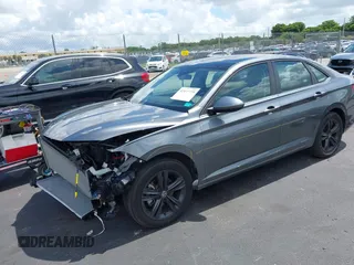 2024 Volkswagen Jetta SE with VIN 3VW7M7BU9RM005832, listed as a IAAI auction lot 42475250 with 10,036 mi miles and . Bid and sale history available at DreamBid. Image 18.