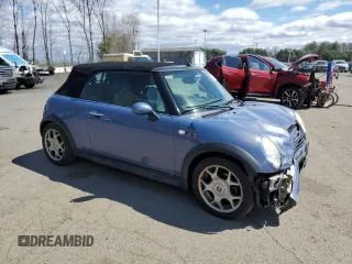 2007 MINI Convertible S z VIN WMWRH33507TL95604, wystawiony jako Copart lot #53272395 z przebiegiem 94 957 mil mil oraz Szkoda całkowita • Salvage title. Historia ofert i sprzedaży dostępna na DreamBid. Obrazek 4.