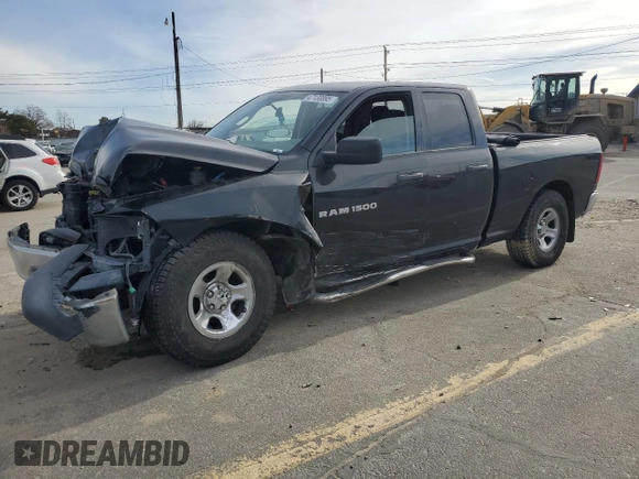 2011 Ram 1500 ST with VIN 1D7RV1GT3BS577360, listed as a Copart auction lot 47130895 with 214,850 mi miles and Salvage Title. Bid and sale history available at carsss.com. Image 1.