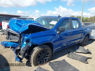 2024 Chevrolet Silverado 1500 Custom with VIN 3GCPABEK1RG202503, listed as a IAAI auction lot 40682689 with 6,605 mi miles and . Bid and sale history available at DreamBid. Image 18.