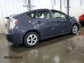 2013 Toyota Prius One with VIN JTDKN3DUXD1649944, listed as a Copart auction lot 52382095 with 233,680 mi miles and Salvage Title. Bid and sale history available at carsss.com. Image 3.