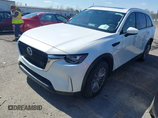 2024 Mazda CX-90 Preferred Plus with VIN JM3KKCHD1R1149169, listed as a IAAI auction lot 41935631 with 17,043 mi miles and . Bid and sale history available at DreamBid. Image 17.