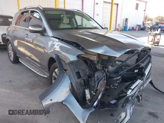 2021 Mercedes-Benz GLE 350 with VIN 4JGFB4KE8MA420783, listed as a IAAI auction lot 42233639 with 32,760 mi miles and . Bid and sale history available at DreamBid. Image 1.