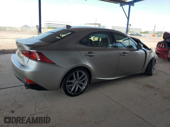 2014 Lexus IS 250 with VIN JTHBF1D29E5004226, listed as a Copart auction lot 63526105 with 108,787 mi miles and Salvage title. Bid and sale history available at DreamBid. Image 3.