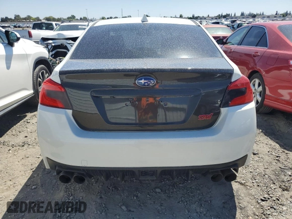 2021 Subaru WRX STI Limited with VIN JF1VA2W63M9817027, listed as a Copart auction lot 68717084 with 9,306 mi miles and Clean Title. Bid and sale history available at DreamBid. Image 6.