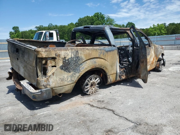 2009 Ford F-150 XL with VIN 1FTRW14869FB28507, listed as a Copart auction lot 57988205 with Not provided miles and Non repairable. Bid and sale history available at DreamBid. Image 3.