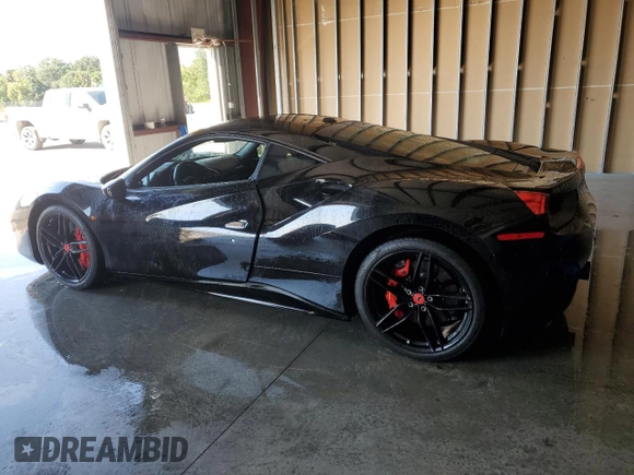 2017 Ferrari 488 z VIN ZFF79ALA1H0227399, wystawiony jako Copart lot #74447644 z przebiegiem Nie podano mil oraz Szkoda całkowita • Salvage title. Historia ofert i sprzedaży dostępna na DreamBid. Obrazek 2.