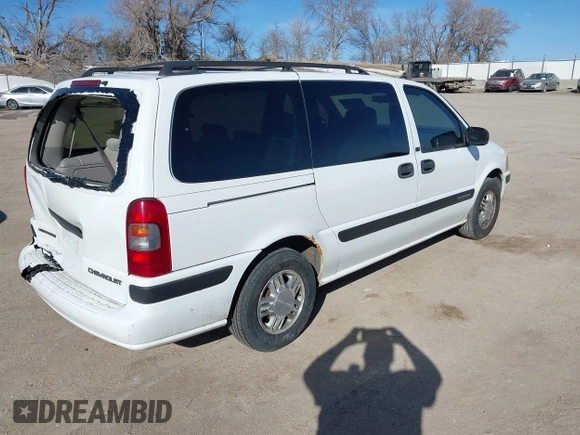 2001 Chevrolet Venture LS Y3G Mobility z VIN 1GNDX03E81D273323, wystawiony jako IAAI lot #41752086 z przebiegiem 197 221 mil mil oraz . Historia ofert i sprzedaży dostępna na DreamBid. Obrazek 4.
