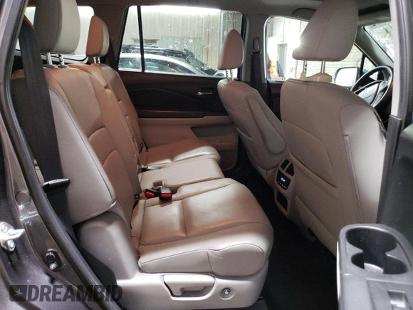 2017 Honda Pilot EX-L with VIN 5FNYF6H54HB091386, listed as a Copart auction lot 49551375 with 79,335 mi miles and Salvage Title. Bid and sale history available at DreamBid. Image 11.