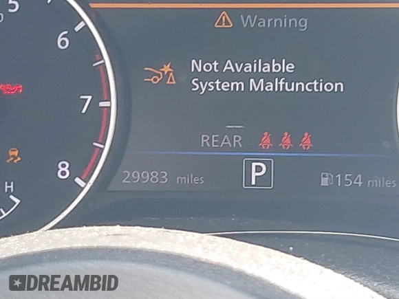 2022 Nissan Sentra SV with VIN 3N1AB8CV3NY305447, listed as a IAAI auction lot 41882034 with 29,983 mi miles and . Bid and sale history available at DreamBid. Image 15.