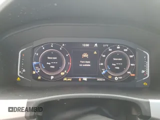 2022 Volkswagen Atlas SEL Premium R-Line with VIN 1V2FR2CA2NC519295, listed as a Copart auction lot 48591095 with 38,002 mi miles and Salvage title. Bid and sale history available at DreamBid. Image 9.