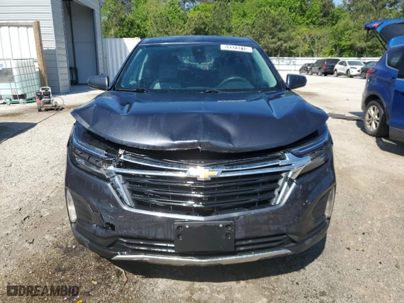 2022 Chevrolet Equinox LT with VIN 2GNAXKEV0N6152785, listed as a Copart auction lot 53323215 with 59,566 mi miles and Clean Title. Bid and sale history available at carsss.com. Image 5.