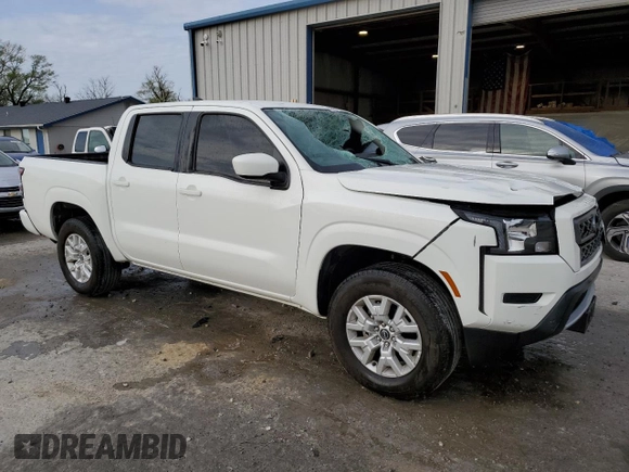 2023 Nissan Frontier SV with VIN 1N6ED1EK8PN667287, listed as a Copart auction lot 50920015 with 34,414 mi miles and Salvage title. Bid and sale history available at DreamBid. Image 4.