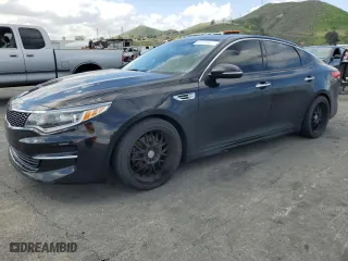 2018 Kia Optima EX with VIN 5XXGU4L33JG245620, listed as a Copart auction lot 51017885 with 120,676 mi miles and Clean Title. Bid and sale history available at carsss.com. Image 1.