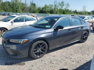2023 Honda Civic Sport with VIN 2HGFE2F57PH563144, listed as a Copart auction lot 63071665 with 30,218 mi miles and Salvage title. Bid and sale history available at DreamBid. Image 1.