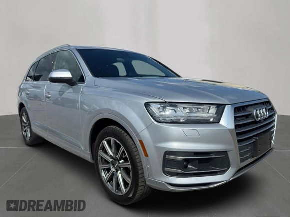 2019 Audi Q7 Premium Plus with VIN WA1LHAF75KD017740, listed as a Copart auction lot 66764355 with 120,399 mi miles and Clean title. Bid and sale history available at DreamBid. Image 1.