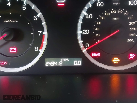 2011 Honda Accord EX with VIN 1HGCP2E70BA062555, listed as a IAAI auction lot 41470224 with 249,412 mi miles and . Bid and sale history available at DreamBid. Image 7.