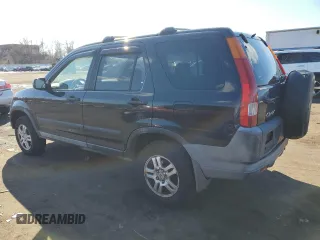 2002 Honda CR-V EX with VIN JHLRD78802C042106, listed as a Copart auction lot 47140335 with 158,110 mi miles and Non Repairable. Bid and sale history available at carsss.com. Image 2.