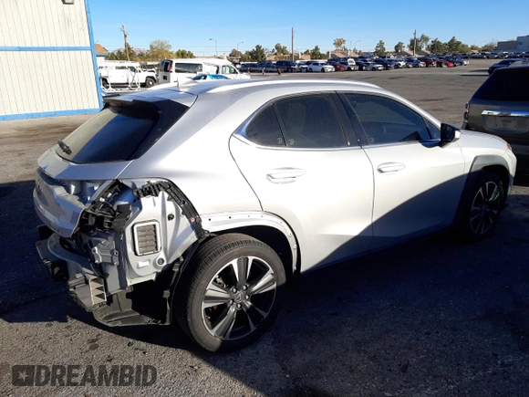2019 Lexus UX with VIN JTHY3JBH5K2000276, listed as a Copart auction lot 43236473 with 49,145 mi miles. Bid and sale history available at carsss.com. Image 3.