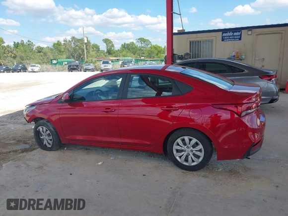 2021 Hyundai Accent SE with VIN 3KPC24A69ME131233, listed as a IAAI auction lot 41676819 with 88,476 mi miles and . Bid and sale history available at DreamBid. Image 14.