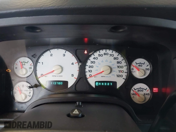 2004 Dodge Ram 2500 SLT with VIN 3D7KA28C04G188560, listed as a IAAI auction lot 41603954 with 113,780 mi miles. Bid and sale history available at carsss.com. Image 7.