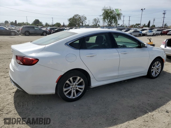 2015 Chrysler 200 Limited with VIN 1C3CCCAB5FN695680, listed as a Copart auction lot 56252035 with 161,421 mi miles and Salvage Title. Bid and sale history available at DreamBid. Image 3.