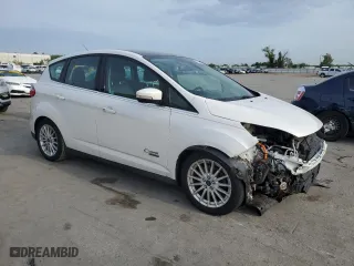 2015 Ford C-Max Energi SEL with VIN 1FADP5CUXFL108535, listed as a Copart auction lot 49531153 with 62,968 mi miles. Bid and sale history available at carsss.com. Image 4.